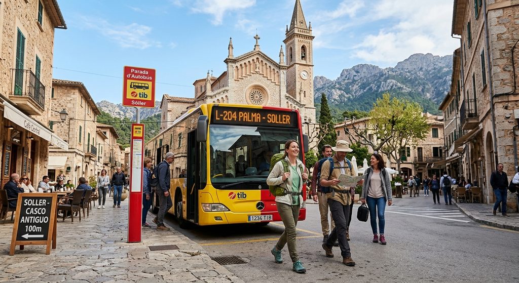 Sóller en autobús